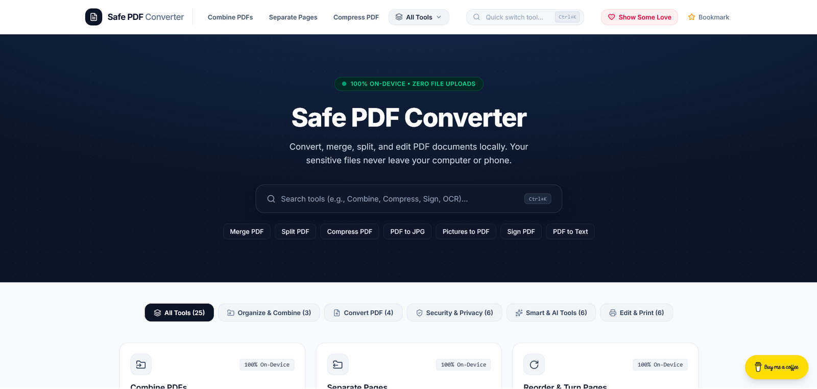 Safe PDF Converter